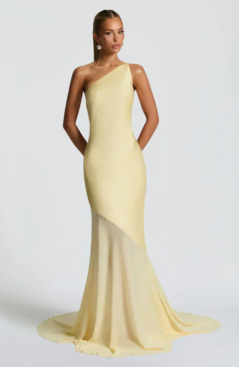 One-Shoulder Abendkleid