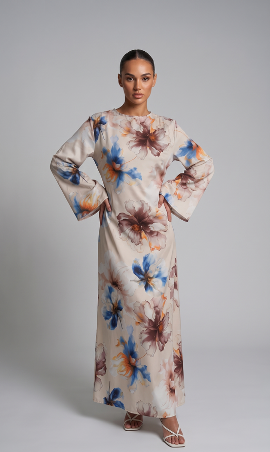 Soft Flower Dress